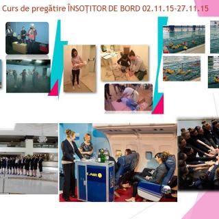 Curs Însoțitor de bord - octombrie 2015